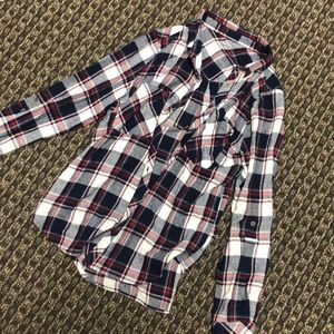 Plaid button up